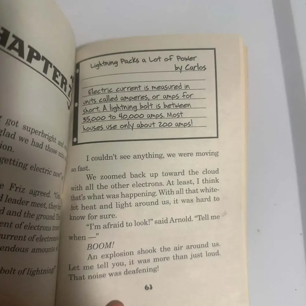 The Magic School Bus Science Chapter Book #14: Electric Storm